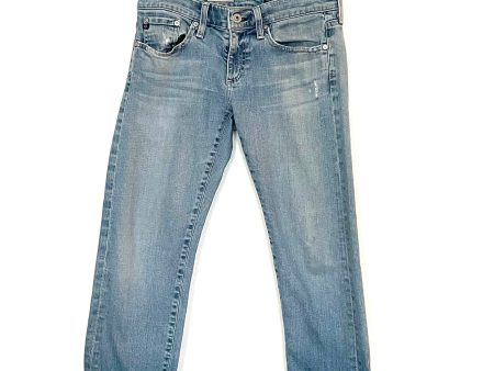 Adriano Goldschmied The Tomboy Relaxed Straight Crop Jeans- Size 26 (Inseam 22” rolled as pictured) Sale